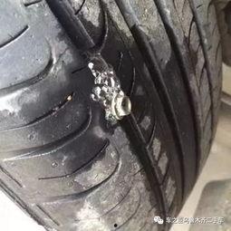 男子吃瓜轮胎扎钉子视频,意外发现轮胎内幕